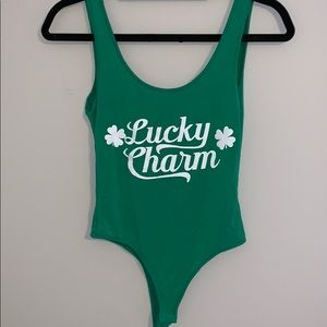St. Patrick’s day bodysuit